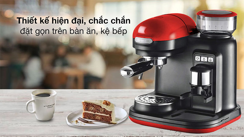 Máy xay và pha cà phê Ariete 1318 AR0 - Hàng chính hãng