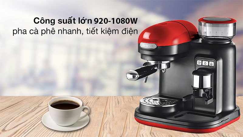 Máy xay và pha cà phê Ariete 1318 AR0 - Hàng chính hãng