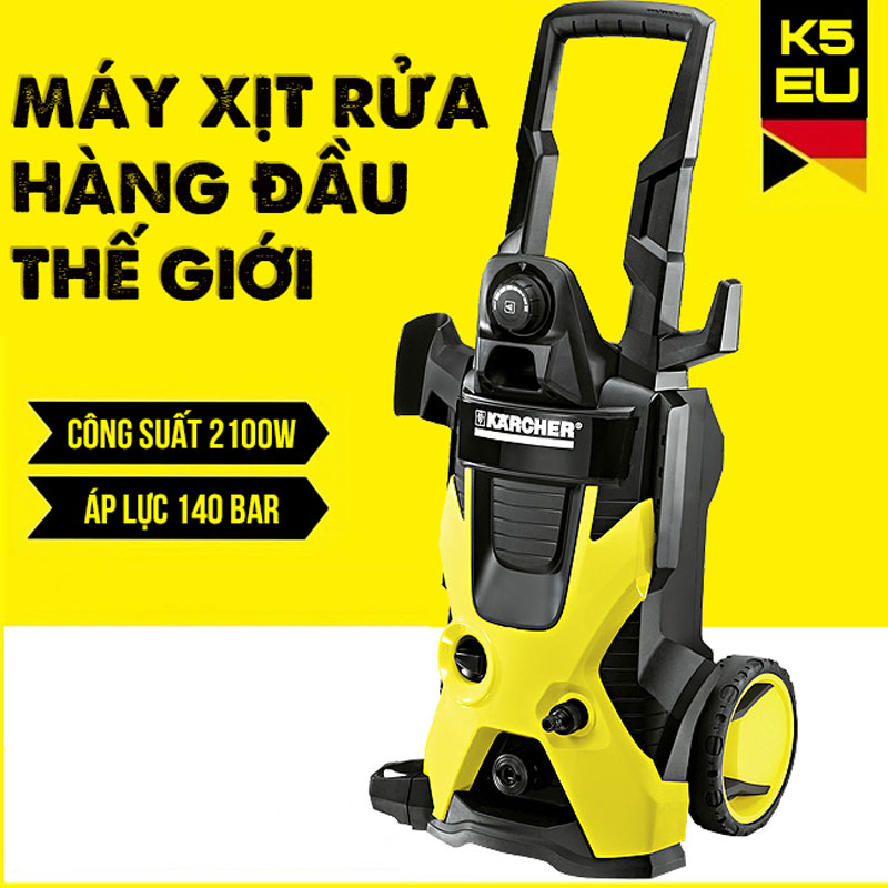 Máy phun rửa áp lực cao Karcher K5*EU - Hàng chính hãng