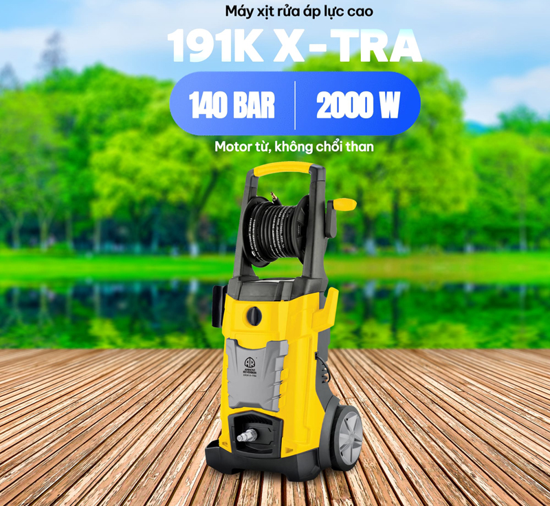 Máy xịt rửa áp lực cao Annovi Reverberi 191K X-TRA-KH - Hàng chính hãng