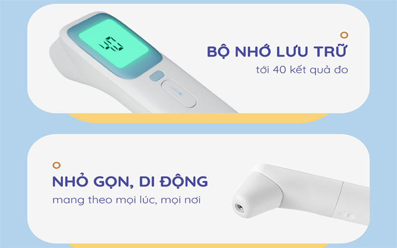 Nhiệt kế hồng ngoại Beborn IT02 AOJ-20A - Hàng chính hãng