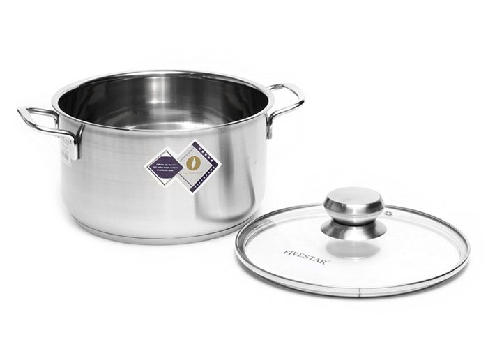 Nồi inox 3 đáy Fivestar N24-3DG - Hàng chính hãng