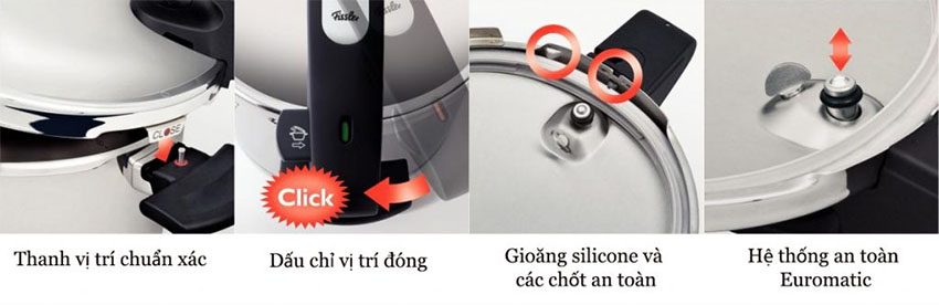Nồi áp suất 4.5 lít Fissler EDITION 630-303-04-070 - Hàng chính hãng