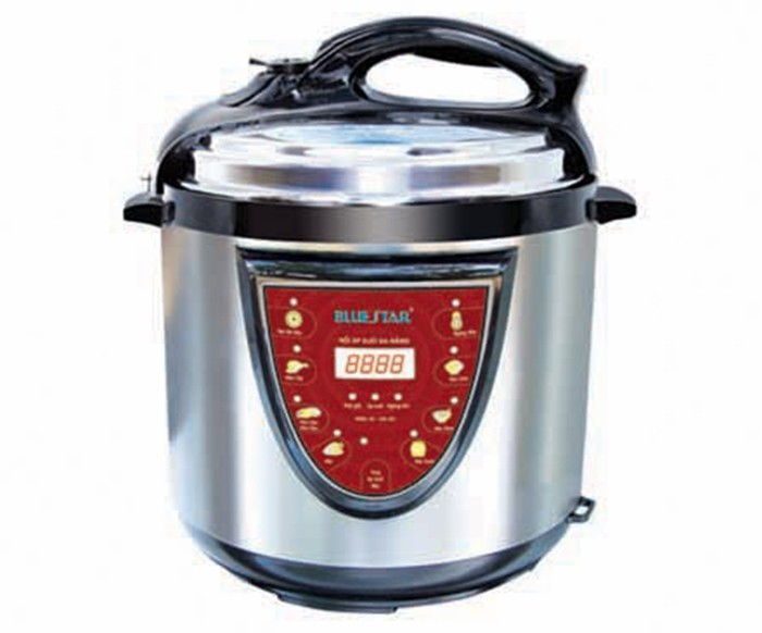 Nồi áp suất điện tử Bluestar BS-1306AST - Dung tích 6 lít - Hàng chính hãng