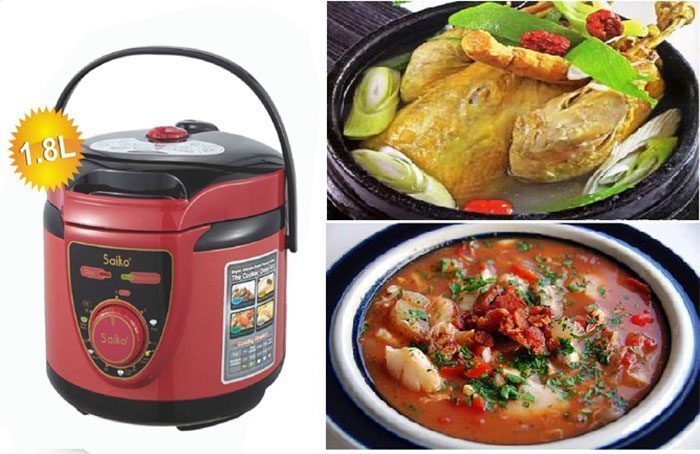 Nồi áp suất Saiko EPC-418 - Hàng chính hãng