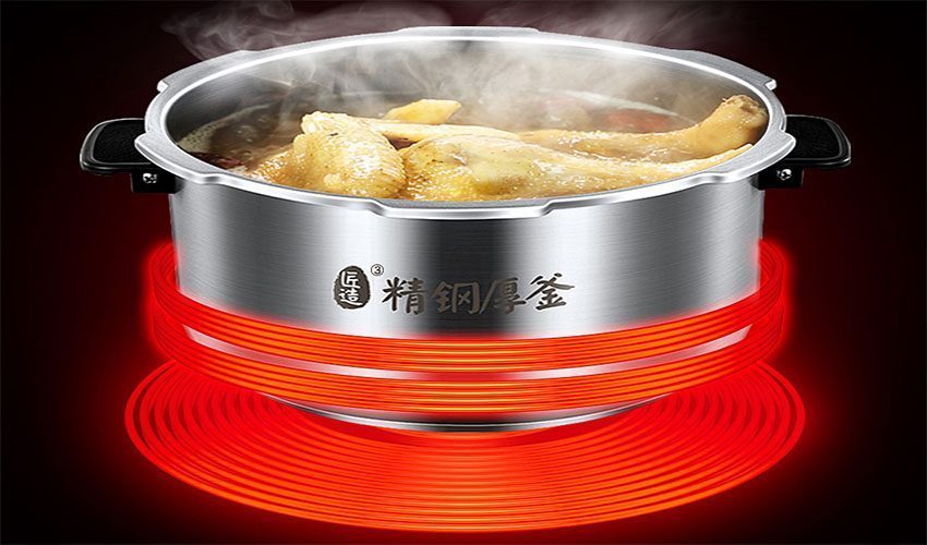 Nồi áp suất cơ Midea MY-HT5077P - Hàng chính hãng