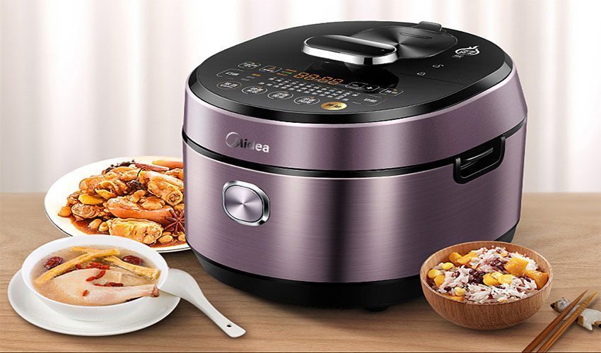 Nồi áp suất cơ Midea MY-HT5077P - Hàng chính hãng