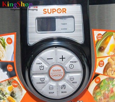 Nồi áp suất điện Supor CYSB50YC3C-100 - Dung tích 5L - Hàng chính hãng