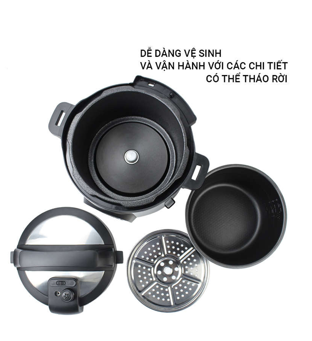 Nồi áp suất điện tử Kalpen PCK-3201 - Hàng chính hãng