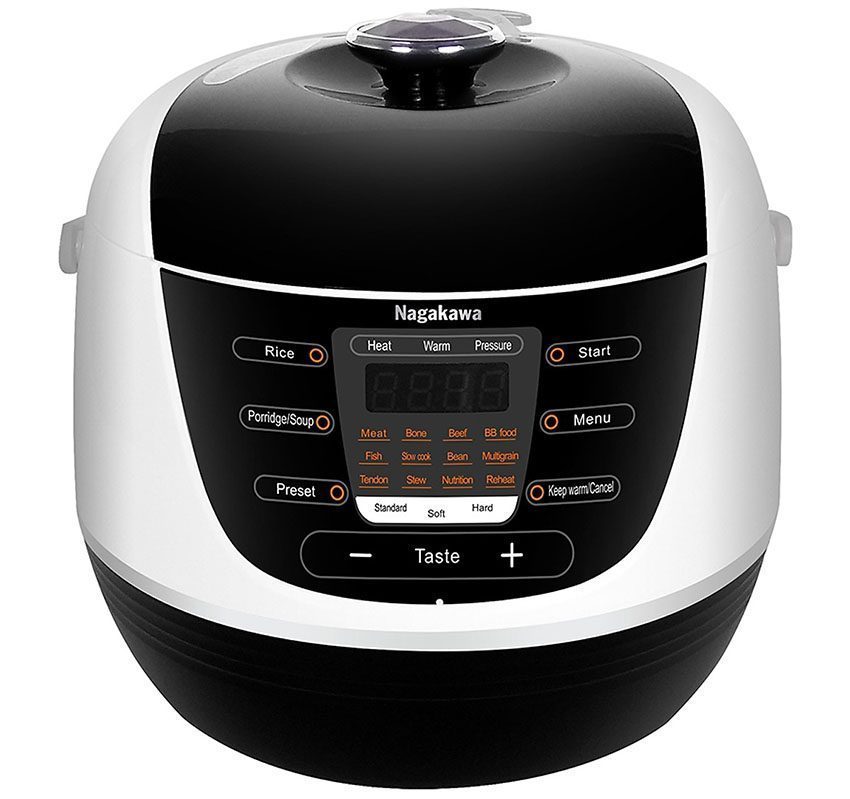 Nồi áp suất điện tử Nagakawa NAG0206 - Hàng chính hãng