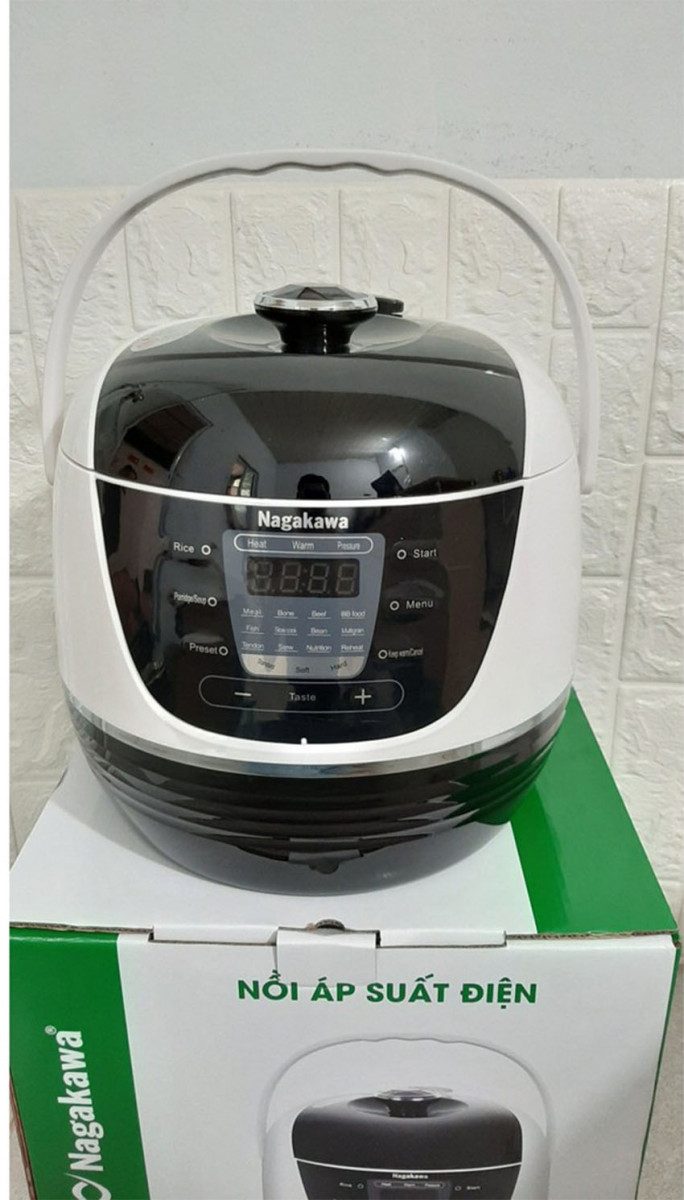 Nồi áp suất điện tử Nagakawa NAG0206 - Hàng chính hãng