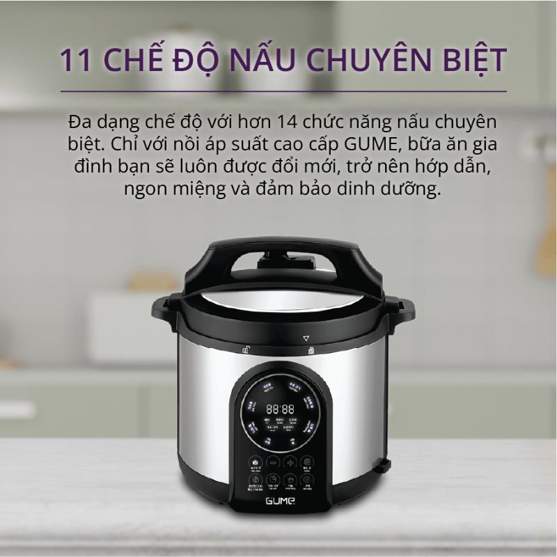 Nồi áp suất đa năng Gume PCK-3201 - Hàng chính hãng