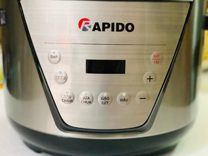 Nồi áp suất điện đa năng Rapido RPC900-D - Hàng chính hãng