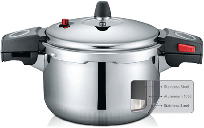 Nồi áp suất inox PoongNyun SQS11-22C - Hàng chính hãng