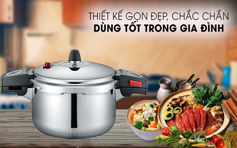 Nồi áp suất inox PoongNyun SQS11-22C - Hàng chính hãng