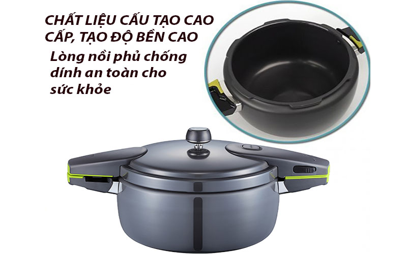 Nồi áp suất nhôm PoongNyun BPNPC-10 - Hàng chính hãng