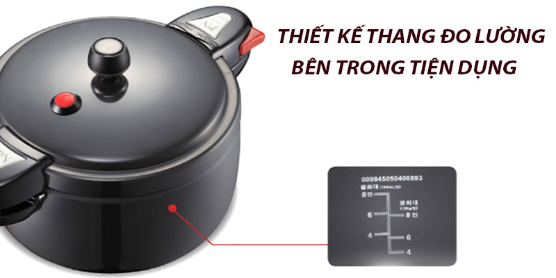 Nồi áp suất nhôm PoongNyun PSPC-22CV - Hàng chính hãng