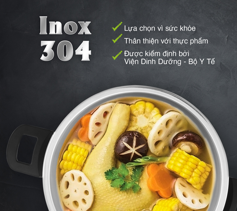 Nồi áp suất inox 5 lít Tianxi BM-CS22  - Hàng chính hãng