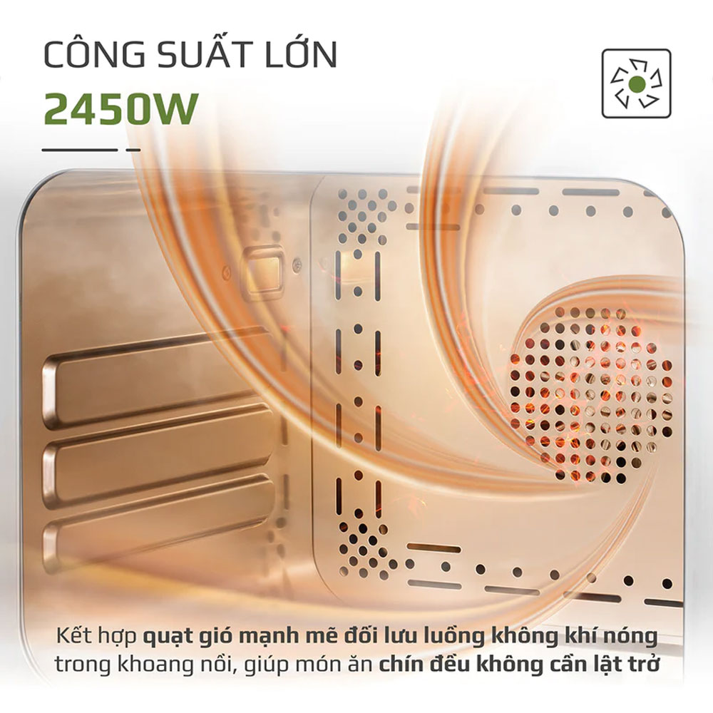 Nồi chiên hơi nước Olivo SF18 - Hàng chính hãng