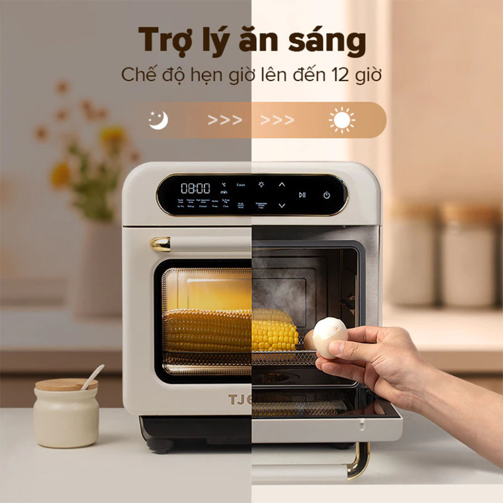 Nồi chiên hơi nước không dầu TJean TJ-BZQKX12L1 - Hàng chính hãng
