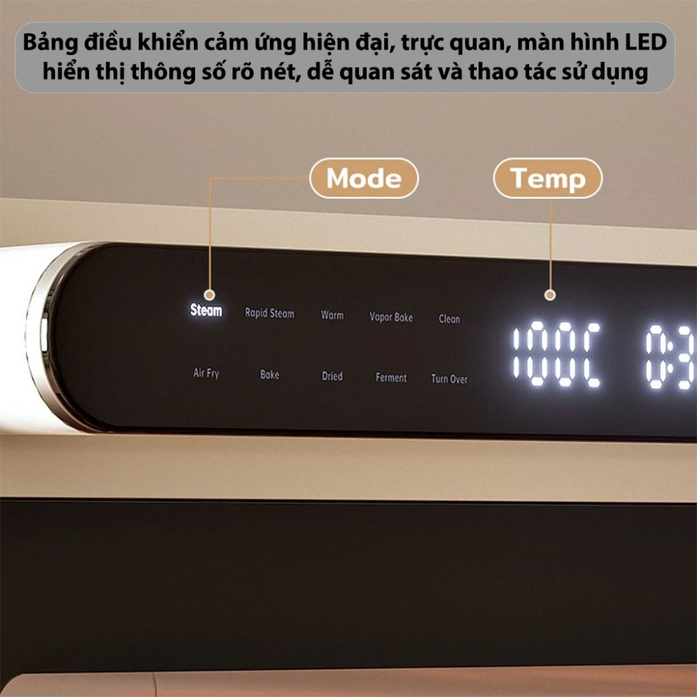 Nồi chiên hơi nước không dầu TJean TJ-BZQKX24L1 - Hàng chính hãng