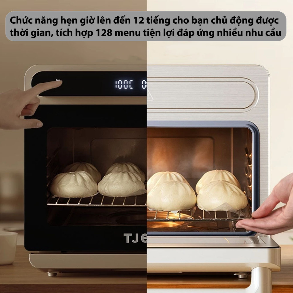 Nồi chiên hơi nước không dầu TJean TJ-BZQKX24L1 - Hàng chính hãng