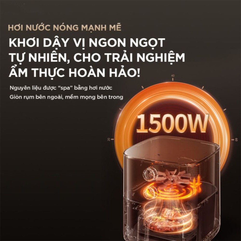 Nồi chiên không dầu Bear AF-5H15I52 5L - Hàng chính hãng