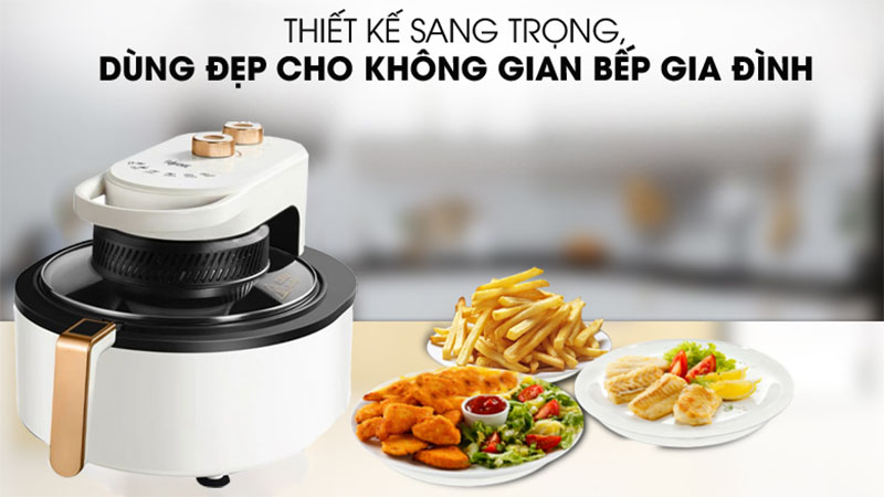 Nồi chiên không dầu Fujihome AG6 - Hàng chính hãng