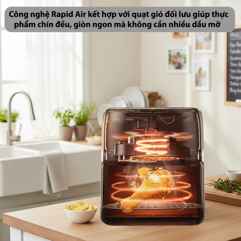 Nồi chiên không dầu Hawonkoo AFH-106 - Hàng chính hãng