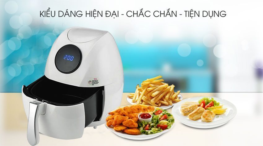 Nồi chiên không dầu Kawasima SPA301B - Hàng chính hãng