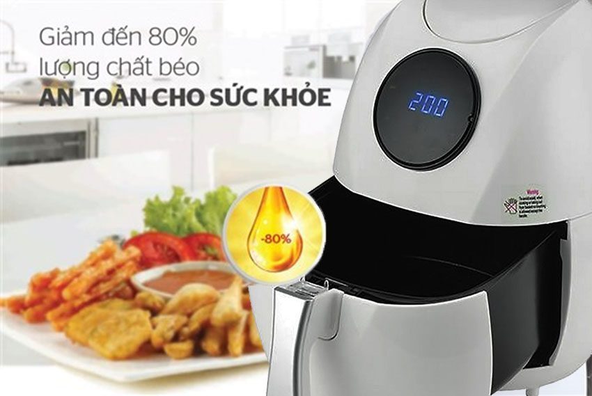Nồi chiên không dầu Kawasima SPA301B - Hàng chính hãng