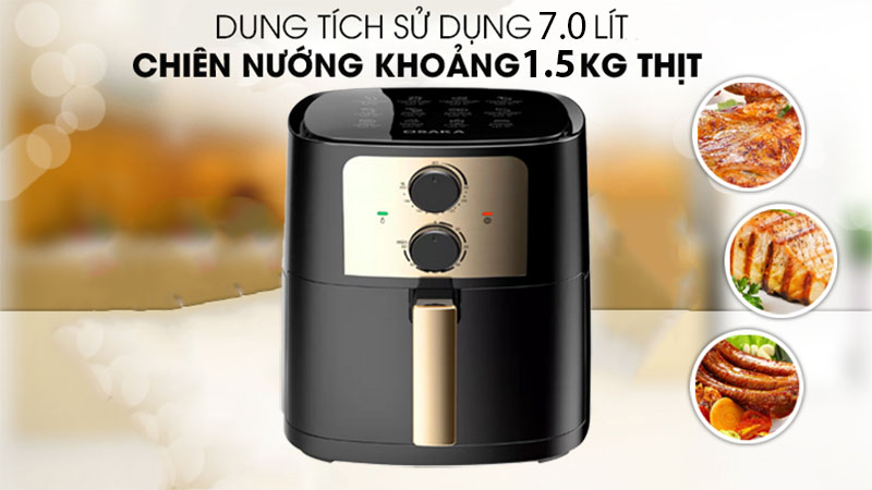 Nồi chiên không dầu Osaka AF-07L - Hàng chính hãng