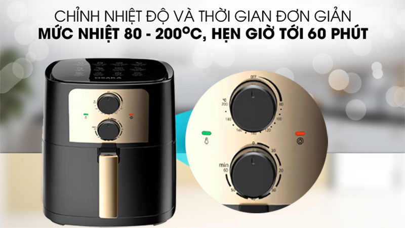 Nồi chiên không dầu Osaka AF-07L - Hàng chính hãng