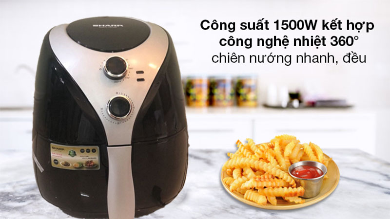 Nồi chiên không dầu Sharp KS-COM1789-GL