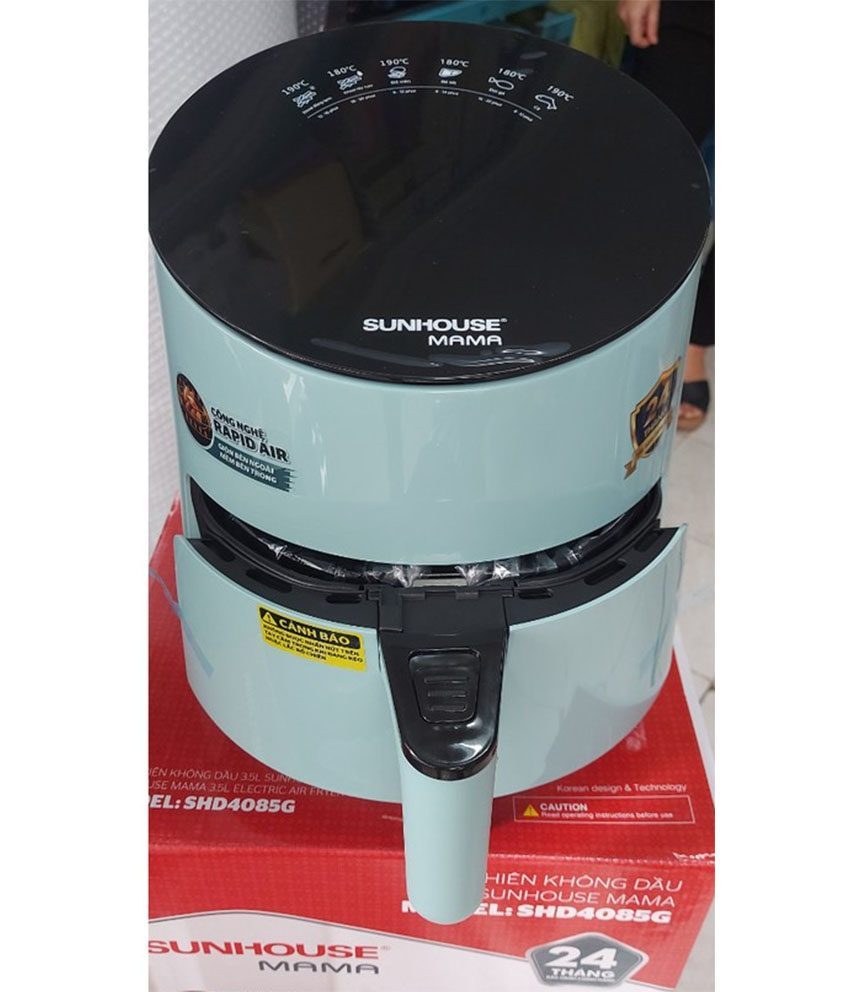 Nồi chiên không dầu Sunhouse Mama SHD4085G - Hàng chính hãng
