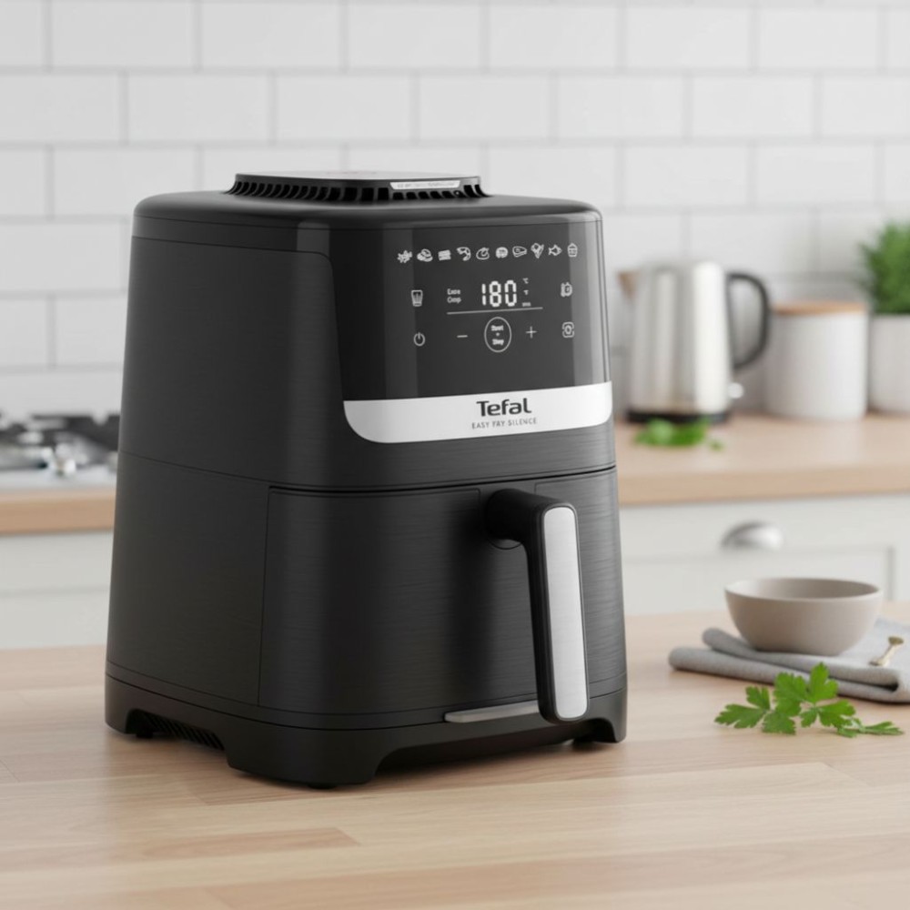 Nồi chiên không dầu Tefal EasyFry Silence EY5528E0 - 5L - Hàng chính hãng