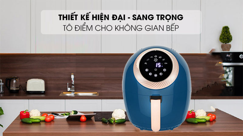 Nồi chiên không dầu Việt Star VS-666A - Hàng chính hãng