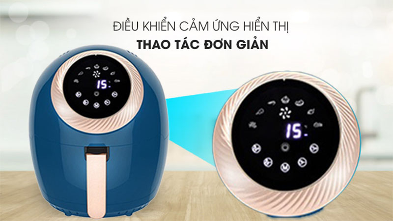 Nồi chiên không dầu Việt Star VS-666A - Hàng chính hãng