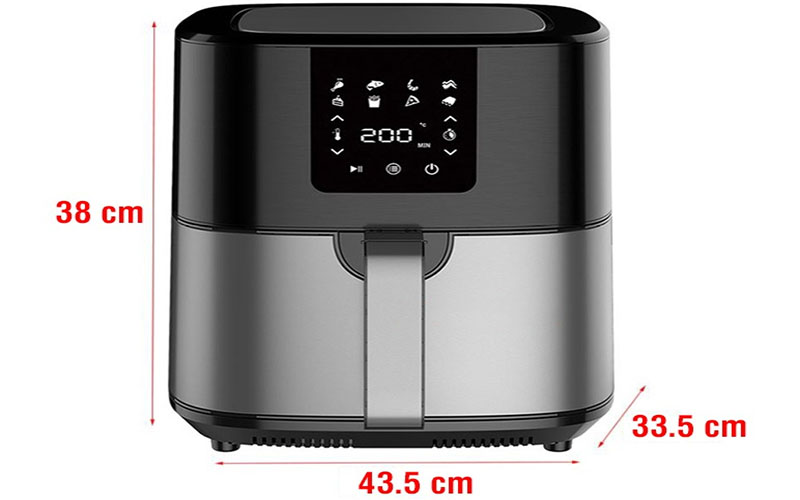 Nồi chiên không dầu Yakyo TP-570S - Hàng chính hãng