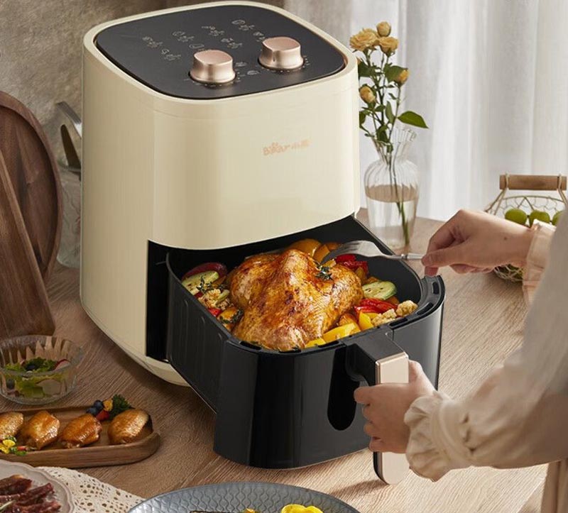 Nồi chiên không dầu Bear QZG-E12H9 - 4.5L - Hàng chính hãng