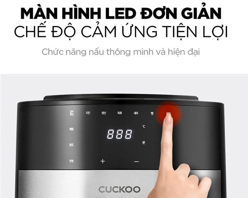 Nồi chiên không dầu Cuckoo CAF-F0410T 4.7 lít - Hàng chính hãng