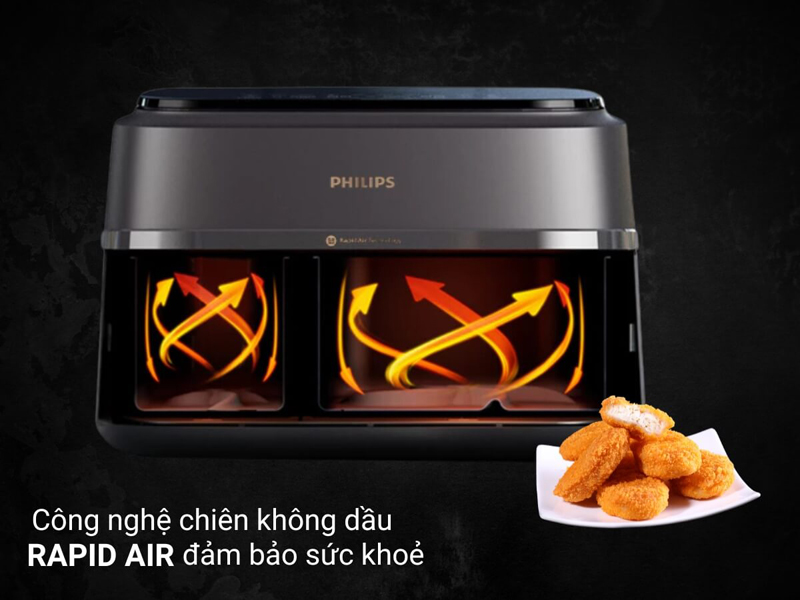 Nồi chiên không dầu Philips NA352/00 - Hàng chính hãng