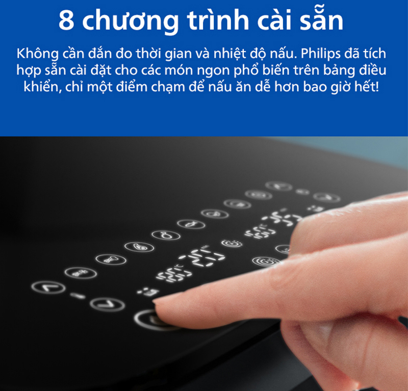 Nồi chiên không dầu Philips NA352/00 - Hàng chính hãng