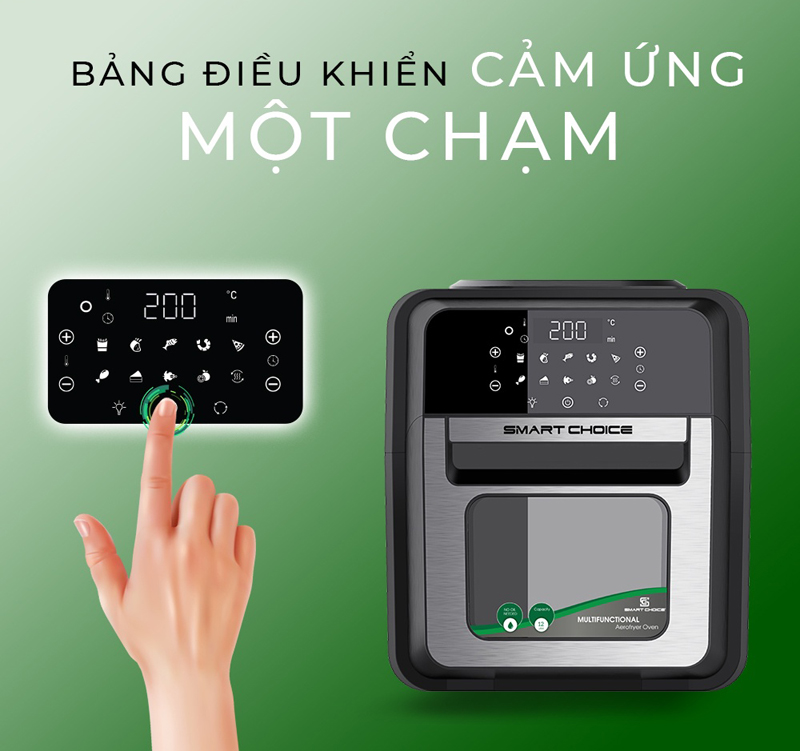Nồi chiên không dầu Smart Choice SCG-AFO12D - Hàng chính hãng