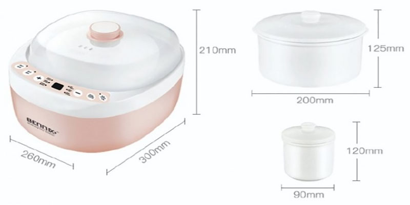 Nồi chưng yến Bennix BN-200A - 2 Lít - Hàng chính hãng