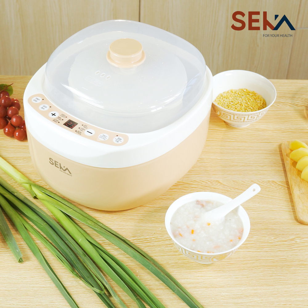 Nồi chưng yến, nấu cách thủy Seka GT69 - 2 Lít - Hàng chính hãng