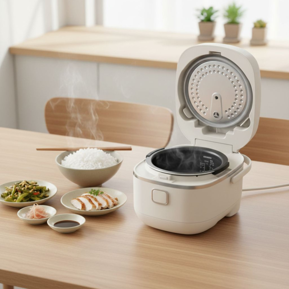 Nồi cơm cao tần Sharp 1 lít KS-IH10IX-WH - Hàng chính hãng
