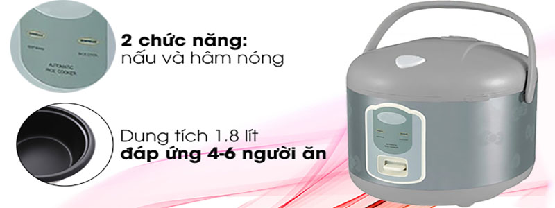 Nồi cơm điện Arber AB-119 - Hàng chính hãng