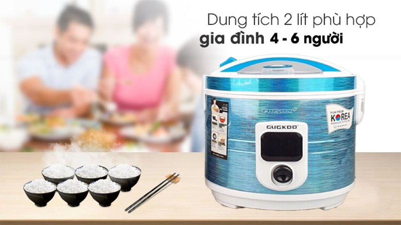 Nồi cơm điện Cuckoo GK-208 - Hàng chính hãng