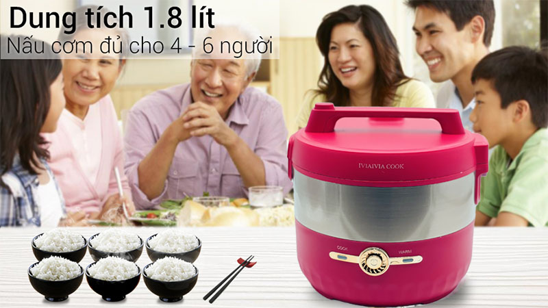 Nồi cơm điện IVIAIVIA COOK MM-NC19 - Hàng chính hãng